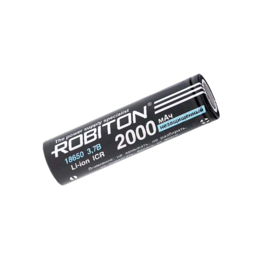 Аккумулятор 18650 Li18650-2000NP Robiton