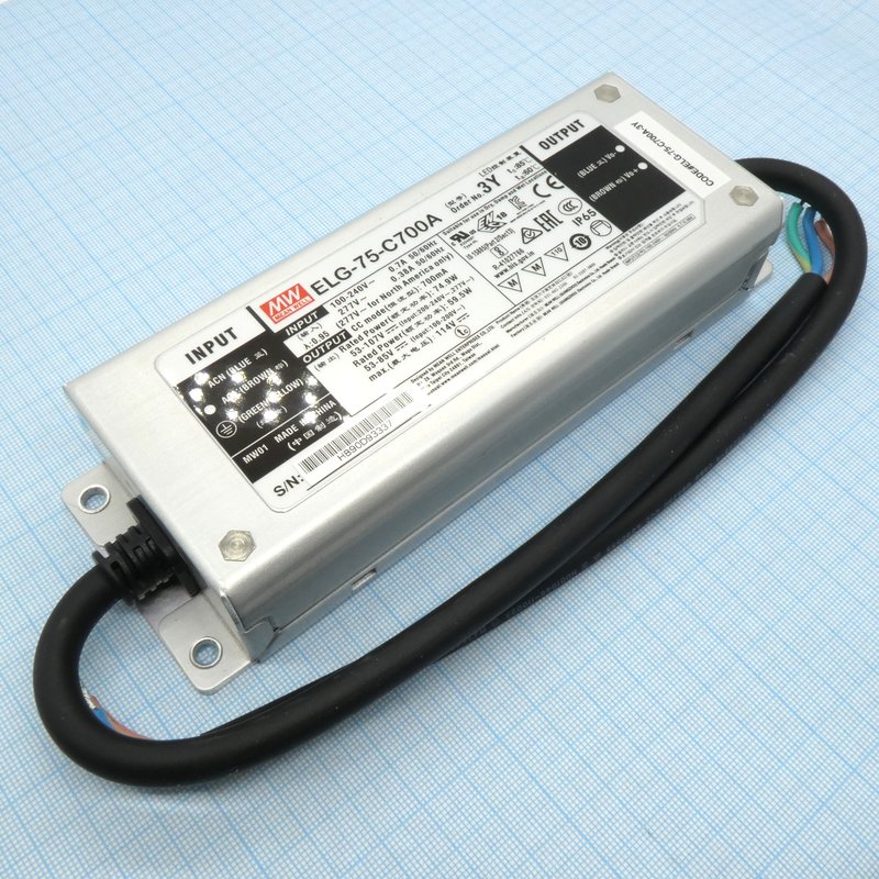 ELG-75-C700A-3Y Mean Well