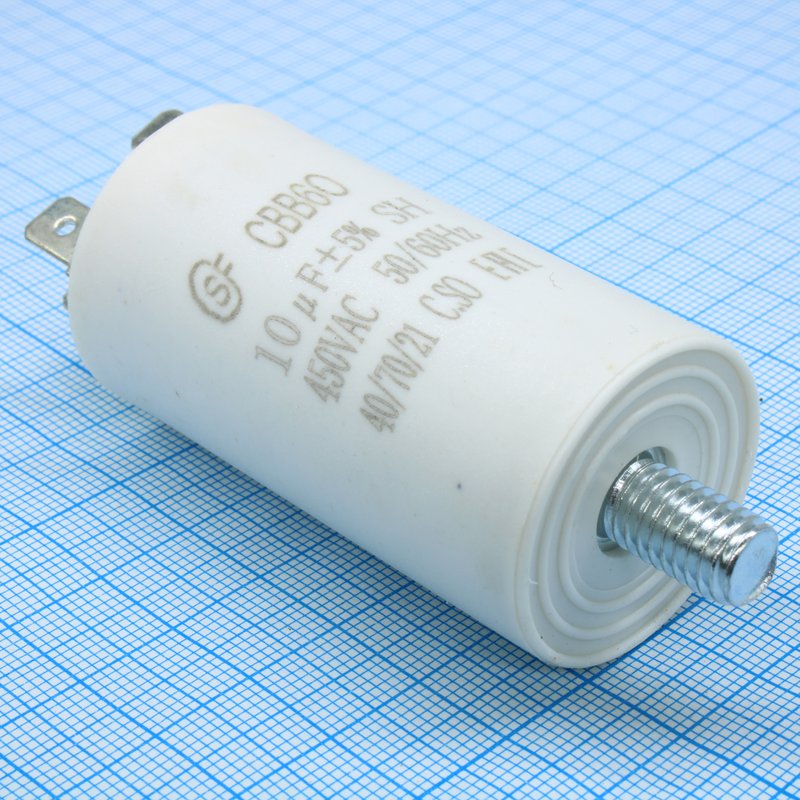 CBB60 10UF 450V SCREW Saifu