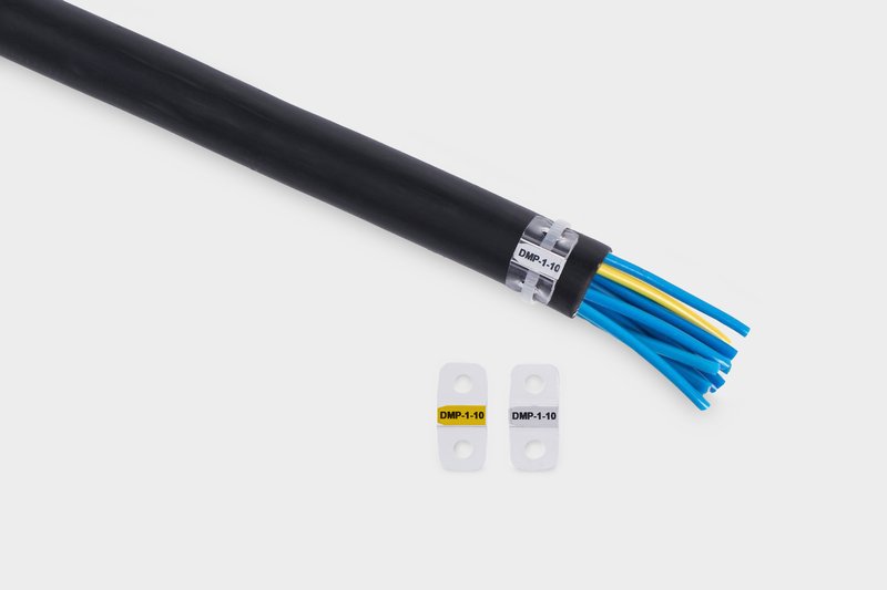Держатель маркера DMP-1-10 (под каб.стяж., уп. 500 шт.), 715110 Элегир Маркинг