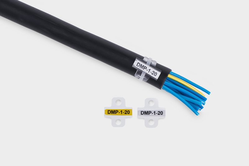 Держатель маркера DMP-1-20 (под каб.стяж., уп. 500 шт.), 715120 Элегир Маркинг
