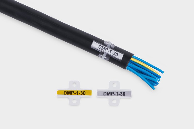 Держатель маркера DMP-1-30 (под каб.стяж., уп. 500 шт.), 715130 Элегир Маркинг