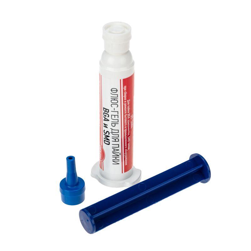 Флюс-гель для пайки BGA и SMD 12мл Rexant