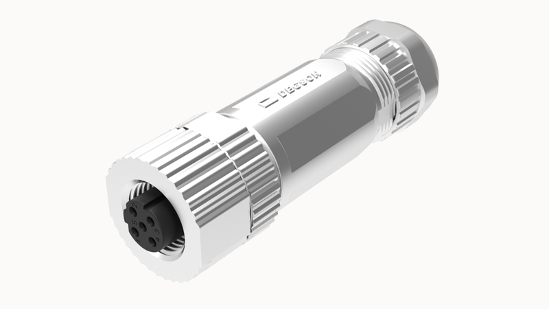 Розеточный разъем на кабель, M12, PBSH-M12A-04P-FF-SL7001-00Z(H) Degson