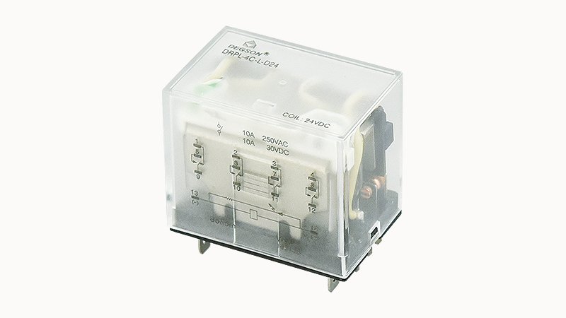 Реле без колодки DRPL-4C-L-D24 Degson