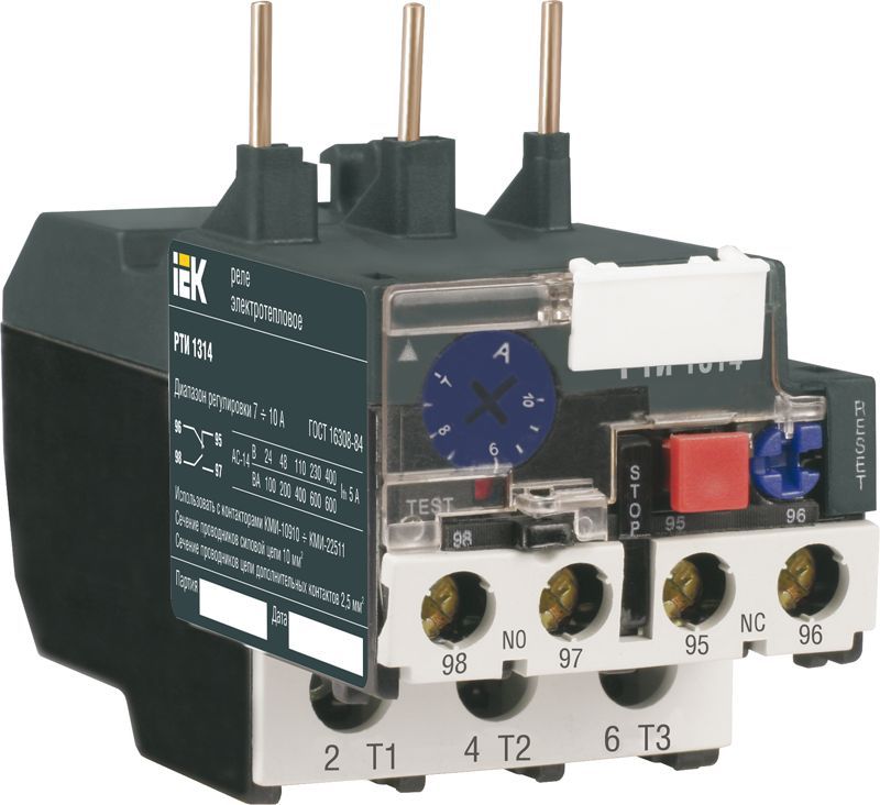 Реле тепл. РТИ 1316 9-13А DRT10-0009-0013 IEK