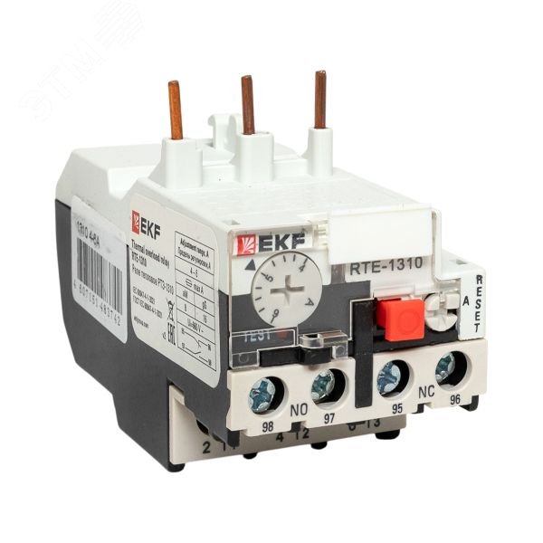 Реле тепл. РТЭ 1310 4-6А rel-1310-4-6 EKF