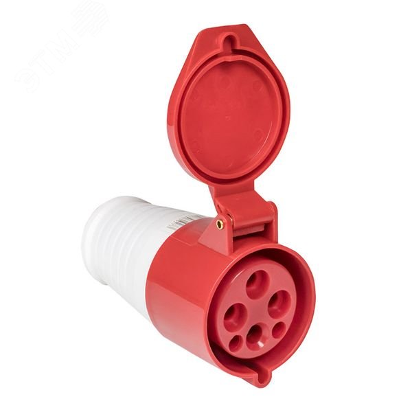 Розетка кабельная 16А 380В 3P+РЕ IP44 (214) ps-214-16-380 EKF