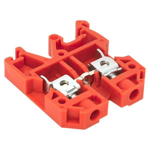 Колодка клеммная JXB-2.5/35 (25а) крас. plc-jxb-2.5/35r EKF