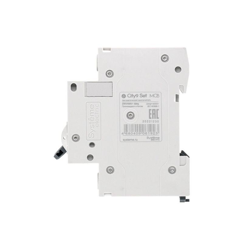 Выключатель автоматический модульный 1п C 6А 4.5кА City9 Set 230В SE C9F34106 Systeme Electric