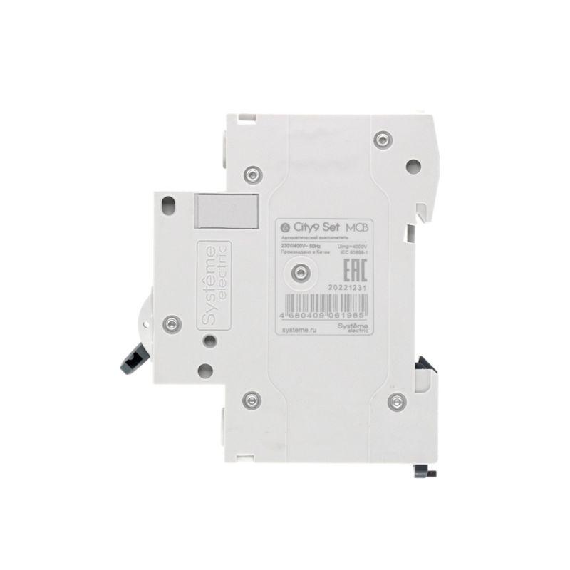Выключатель автоматический модульный 1п C 20А 4.5кА City9 Set 230В SE C9F34120 Systeme Electric