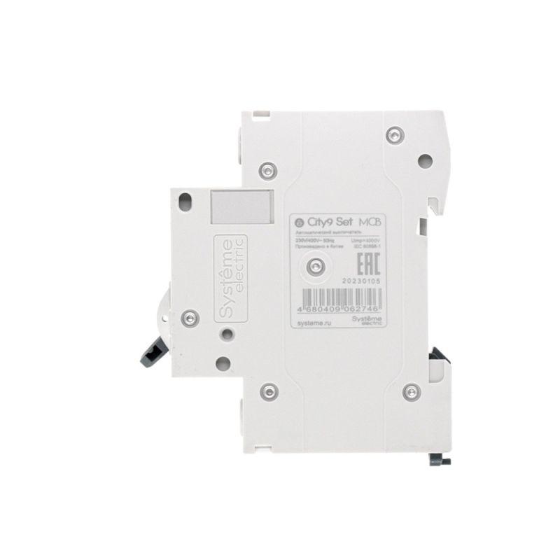 Выключатель автоматический модульный 1п B 10А 4.5кА City9 Set 230В SE C9F14110 Systeme Electric