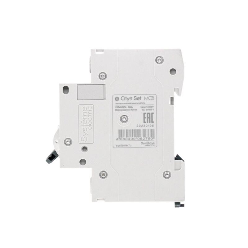 Выключатель автоматический модульный 1п B 16А 4.5кА City9 Set 230В SE C9F14116 Systeme Electric