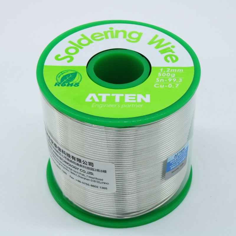 TS-99.3A2500 Sn99.3 Cu0.7 1.2мм 500г 2.2 Atten