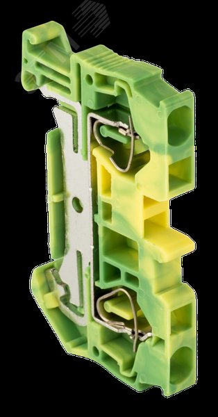 Колодка клеммная JXB-ST-2.5 земля пружинная PROxima plc-jxb-st-2.5-pen EKF