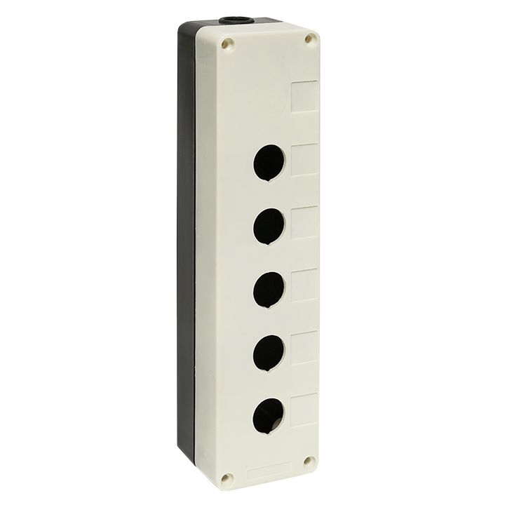 Корпус КП105 5 кнопок бел. cpb-105-w EKF