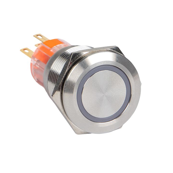 Кнопка S-Pro67 19 мм без фикс. с белой подсв. 230В PROxima s-pro67-151 EKF