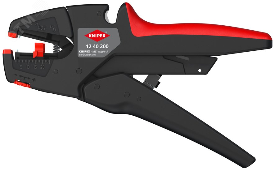 Инструмент для снятия изоляции KN-1240200 Knipex