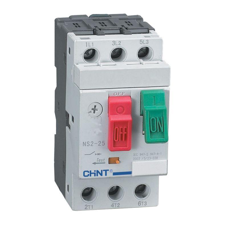 Выключатель автоматический для защиты двигателя 6-10А NS2-25 495081 Chint