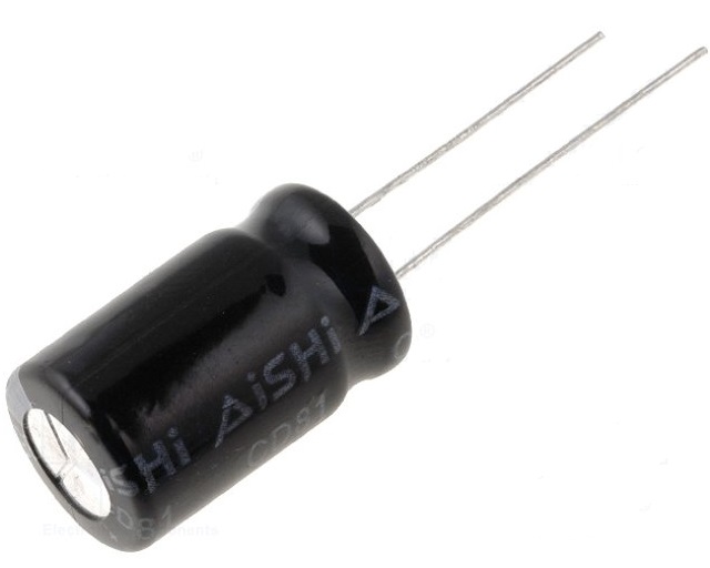 4.7uF 100V 5x11 / EWH1KM4R7D11OT Aishi