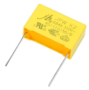 JFW 0,68uF 310V 10% X2 18x19x11mm P:15mm / JFW0A9684K150000B JB Capacitors