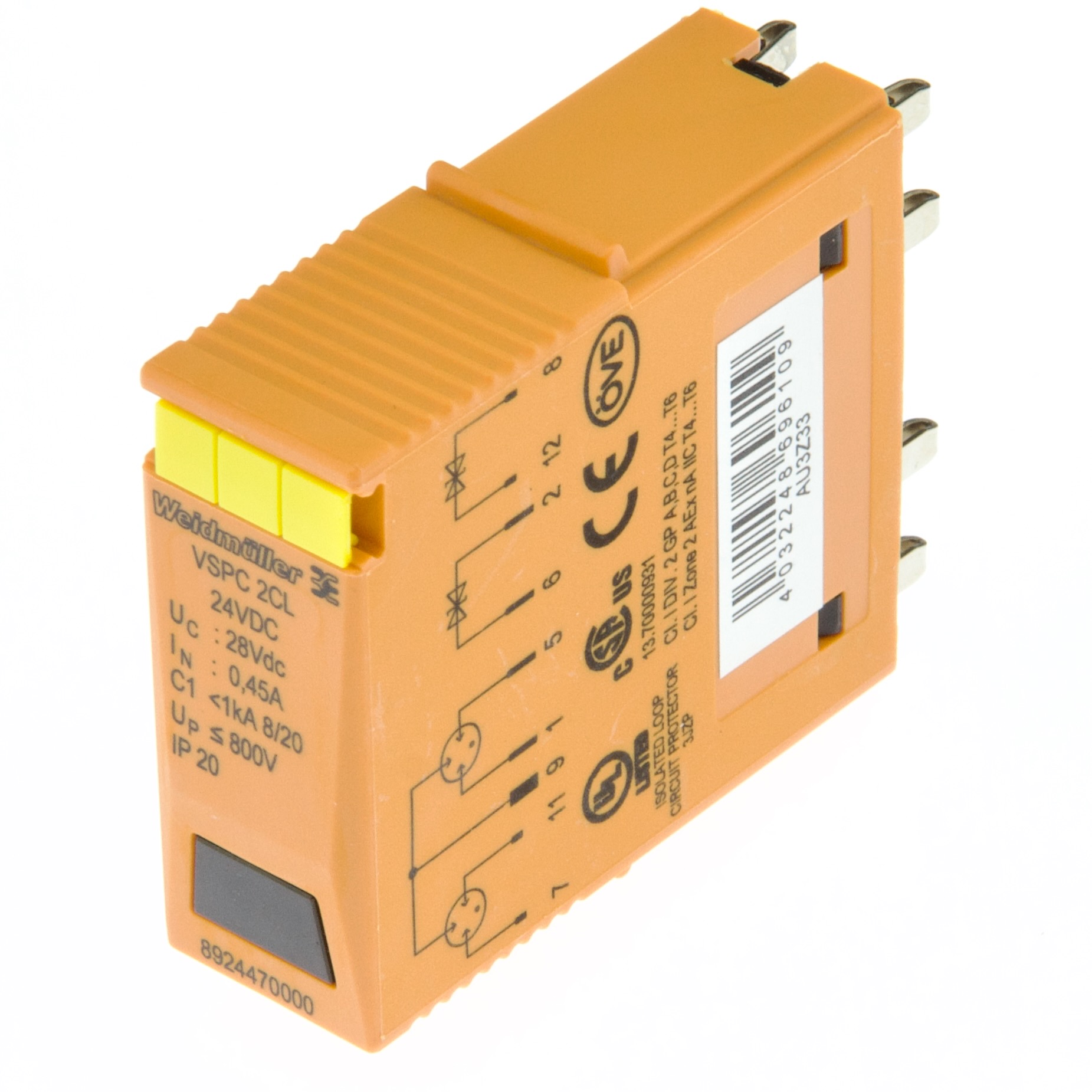 8924470000 VSPC 2CL 24VDC Weidmuller