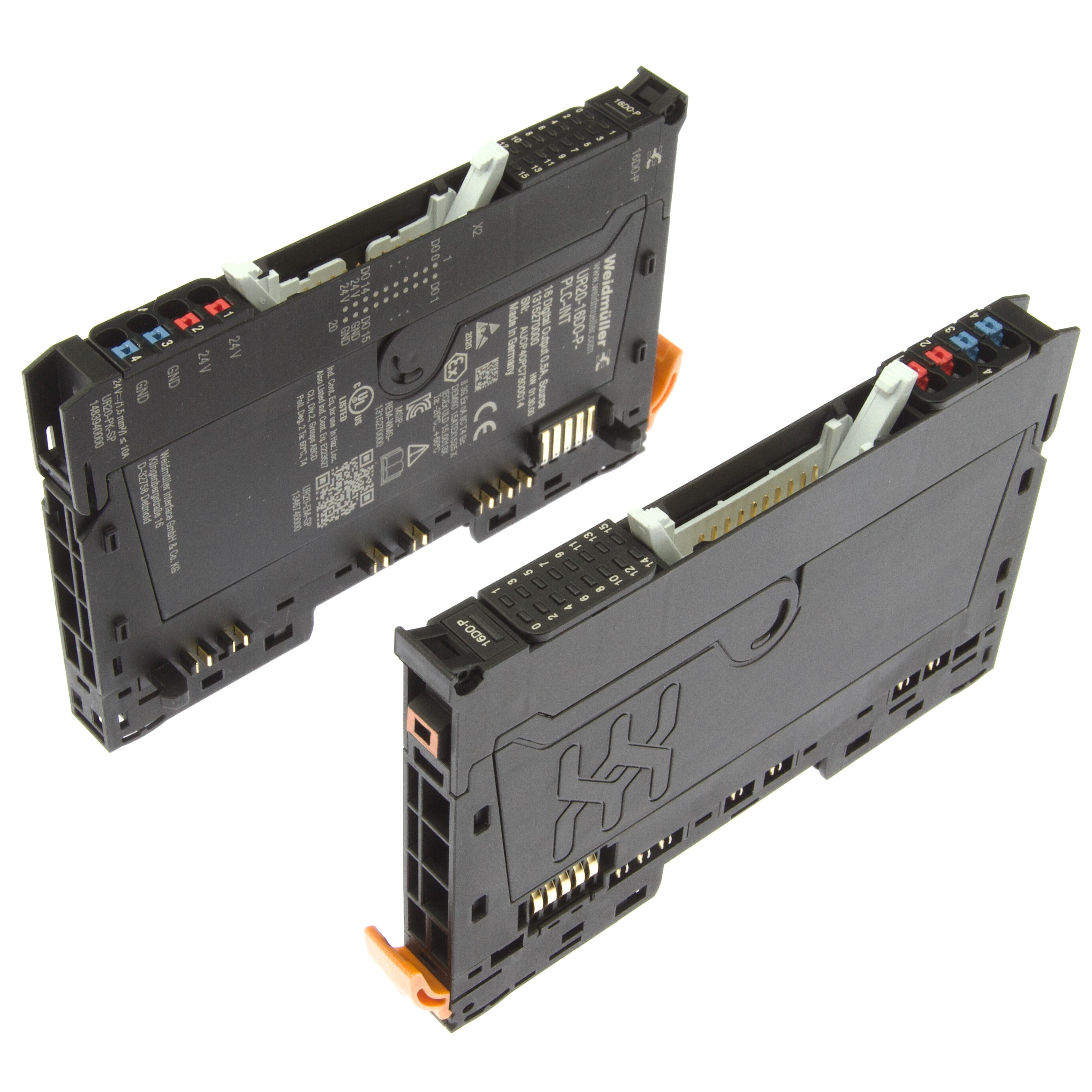 1315270000 UR20-16DO-P- PLC-INT Вынесенный соединитель полевой шины ввода-вывода, IP20, Ethernet, EtherNet/IP Weidmuller