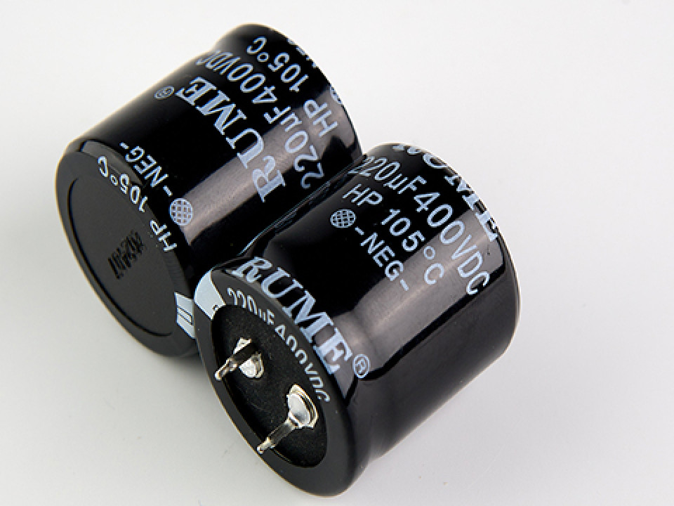 220UF400V 30X30 Rume
